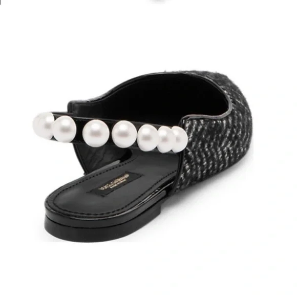 Dolce and Gabbana Tweed flats - Picture 6 of 7